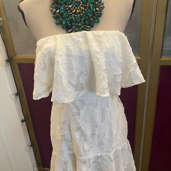 Keepsake white dress, S - Picture 2 of 9